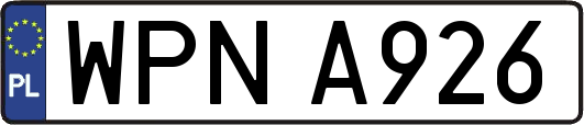 WPNA926