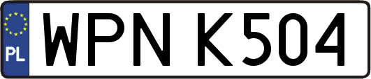 WPNK504
