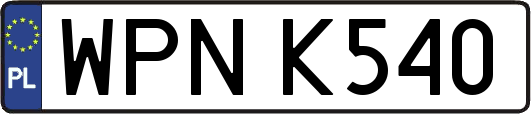 WPNK540
