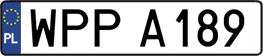 WPPA189