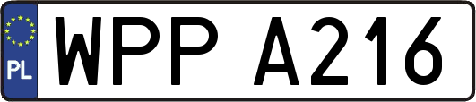 WPPA216