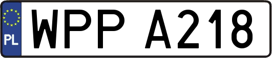 WPPA218