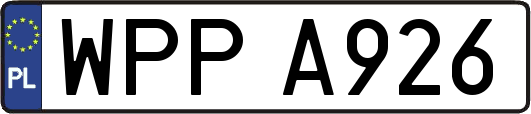 WPPA926
