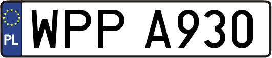 WPPA930