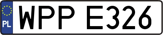 WPPE326