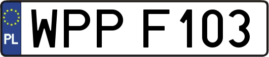 WPPF103