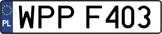 WPPF403