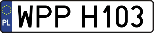 WPPH103