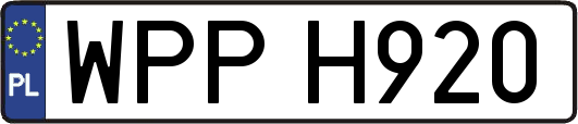 WPPH920