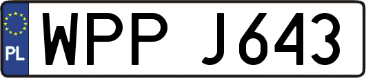 WPPJ643