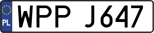 WPPJ647