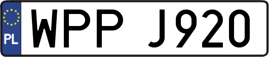 WPPJ920