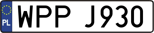 WPPJ930