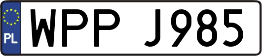 WPPJ985