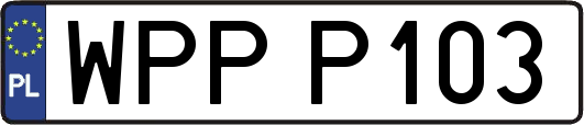 WPPP103