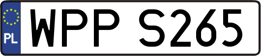 WPPS265