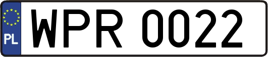 WPR0022