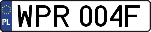 WPR004F