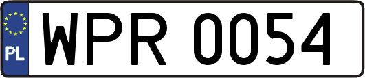 WPR0054