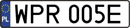 WPR005E