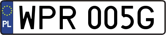 WPR005G