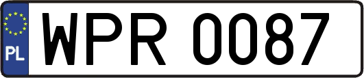 WPR0087