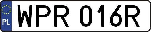WPR016R
