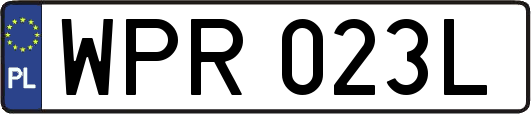 WPR023L