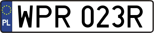 WPR023R