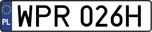WPR026H
