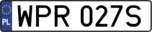 WPR027S