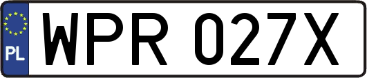WPR027X