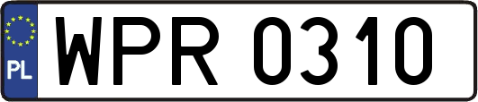 WPR0310