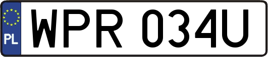 WPR034U