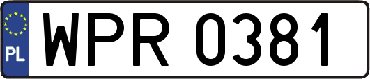 WPR0381