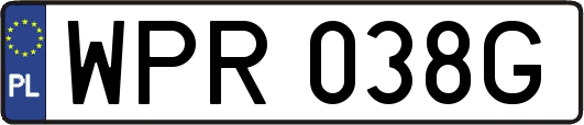 WPR038G