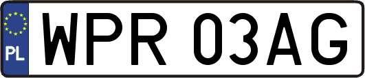 WPR03AG
