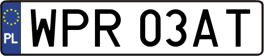WPR03AT