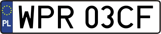 WPR03CF