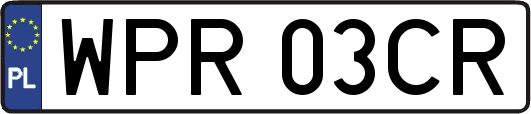 WPR03CR