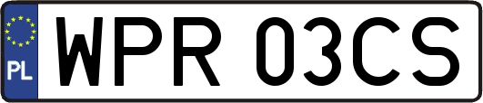 WPR03CS