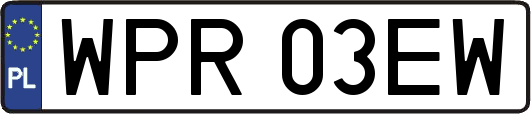 WPR03EW