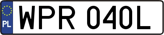 WPR040L