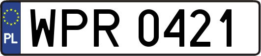 WPR0421