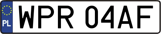 WPR04AF