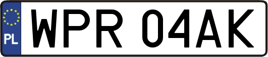 WPR04AK