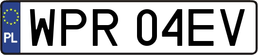 WPR04EV