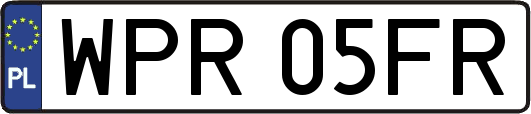 WPR05FR