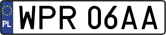 WPR06AA