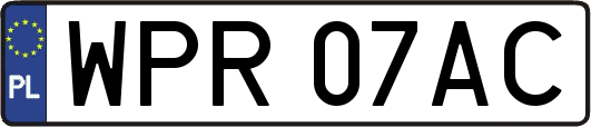 WPR07AC